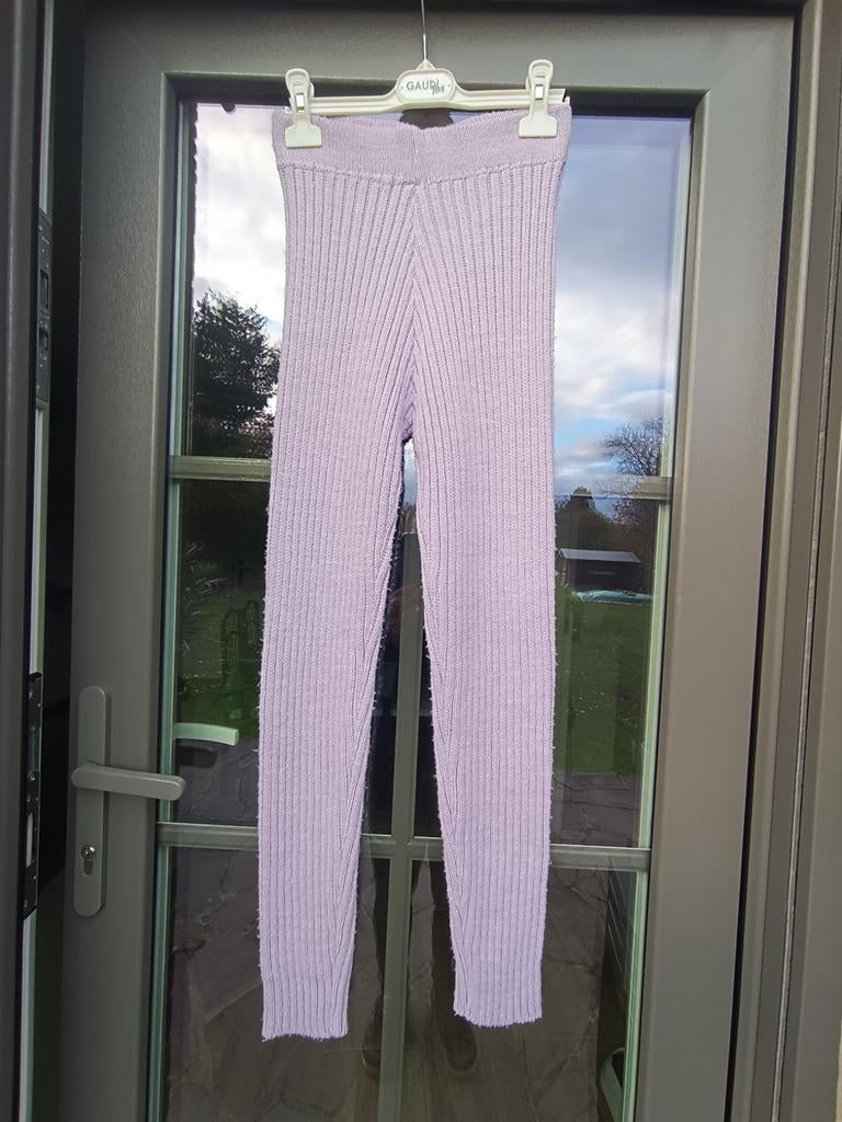 Lila paarse warme legging/panty, Kleding | Dames, Ophalen of Verzenden, Gedragen, Legging