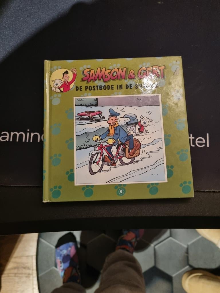 Samson en gert: De Postbode in de sneeuw, Boeken, Ophalen