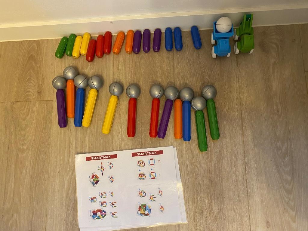Smartmax: magnetisch bouwspeelgoed: in perfecte staat, Kinderen en Baby's, Ophalen, Zo goed als nieuw, Jongen of Meisje