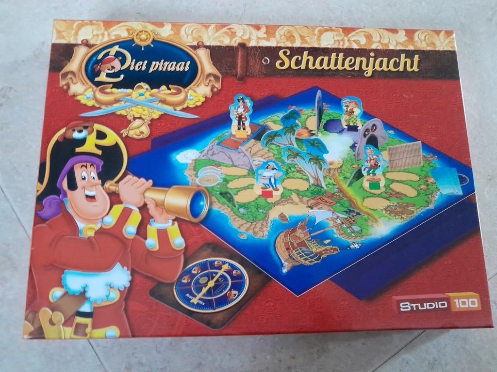 Piet piraat Schattenjacht, Ophalen of Verzenden, Zo goed als nieuw