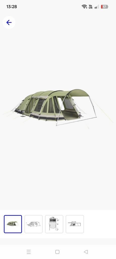 Gezinstent. Outwell Bear lake 6! Perfecte staat!, Enlèvement