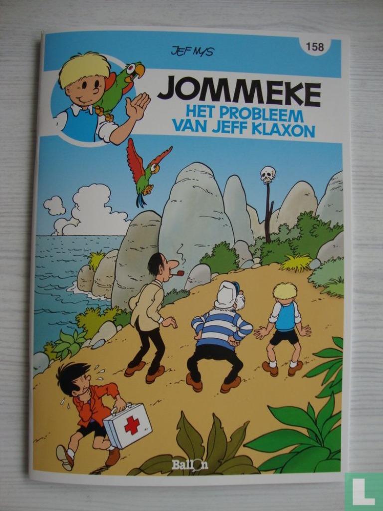 het probleem van jeff klaxon nr 158, Eén stripboek, Ophalen of Verzenden, Nieuw, Jef Nys