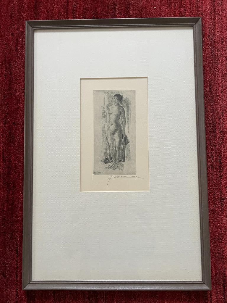 Burijngravure van Gustaaf De Bruyne., Antiek en Kunst, Ophalen