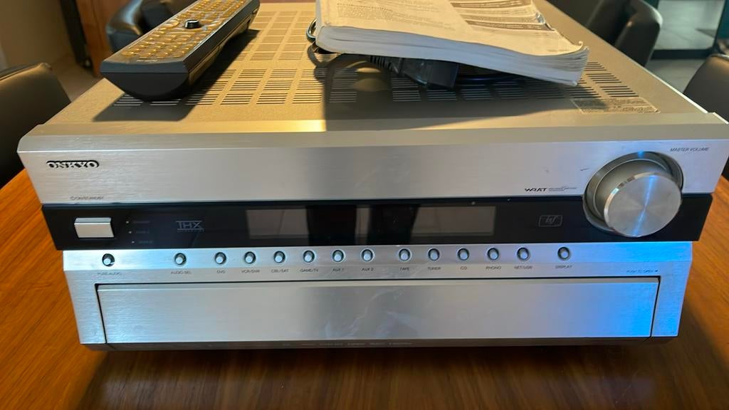 Onkyo versterker tx nr906, Comme neuf, Enlèvement, Onkyo, 120 watts ou plus