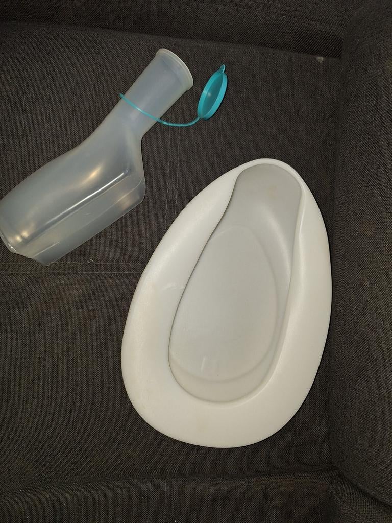 Gratis bedpan en urinaal, Diversen, Ophalen