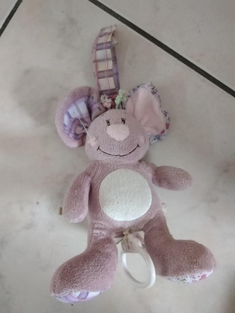 knuffel noukie,s muziekdoos muis (doos 62), Ophalen of Verzenden, Nieuw