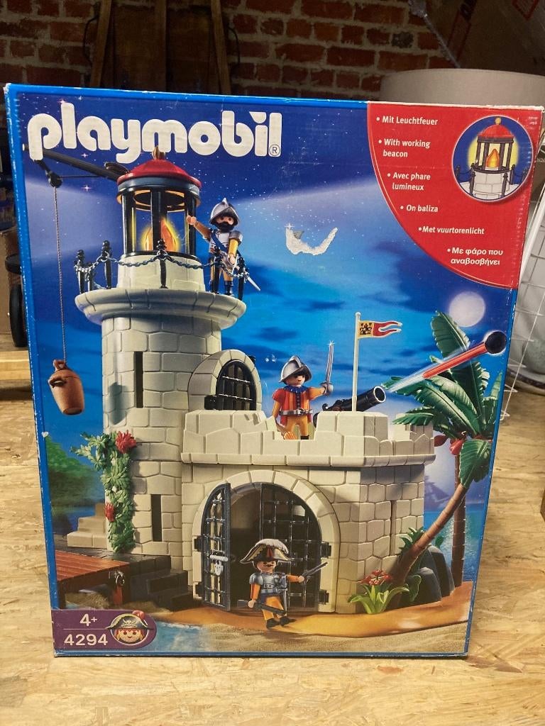 Playmobil - 4294 - Soldats avec phare fortifié (2007), Enfants & Bébés, Jouets | Playmobil, Enlèvement, Utilisé, Ensemble complet