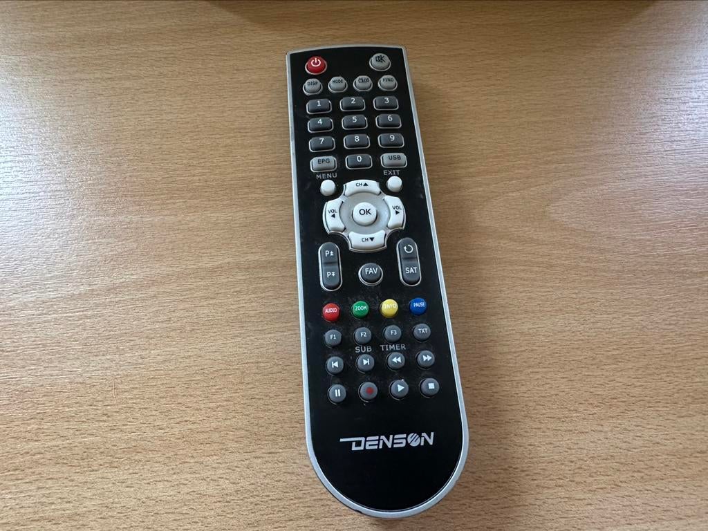 Omvormer van TV Vlaanderen met afstandsbediening (Denson)., Ophalen, Gebruikt, Origineel, Tv