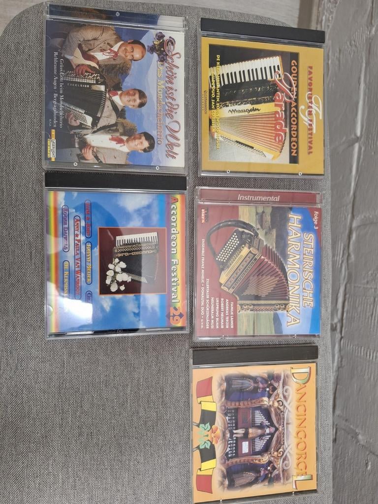 Accordeon en harmonica cd's, Ophalen of Verzenden, Zo goed als nieuw