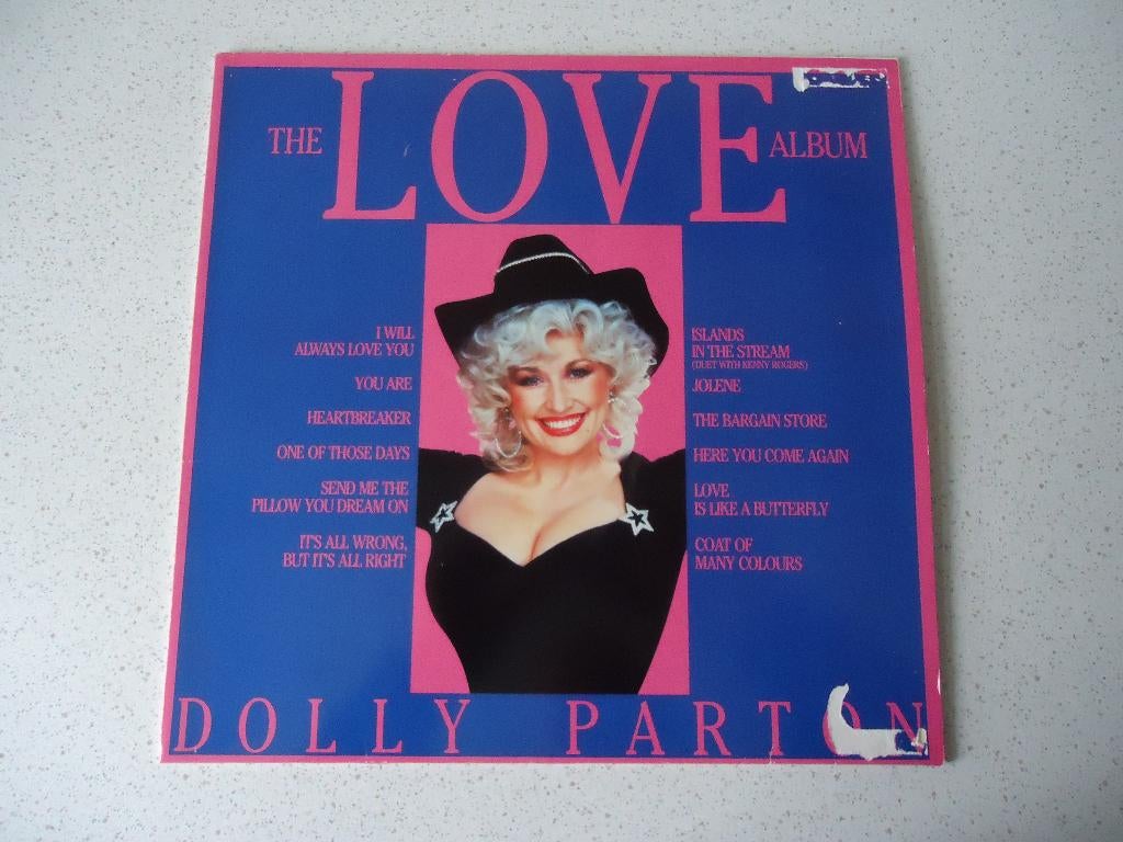 LP van "Dolly Parton" The Love Album anno 1983., Ophalen of Verzenden, Gebruikt, 12 inch