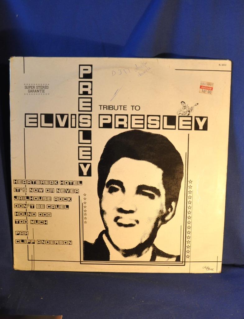 vinyl 33 tours elvis chanté par cliff anderson (x2013), Enlèvement ou Envoi, Utilisé, Pop rock