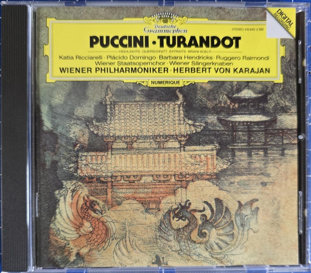 CD Puccini - Turandot, Ophalen of Verzenden, Modernisme tot heden, Gebruikt, Opera of Operette