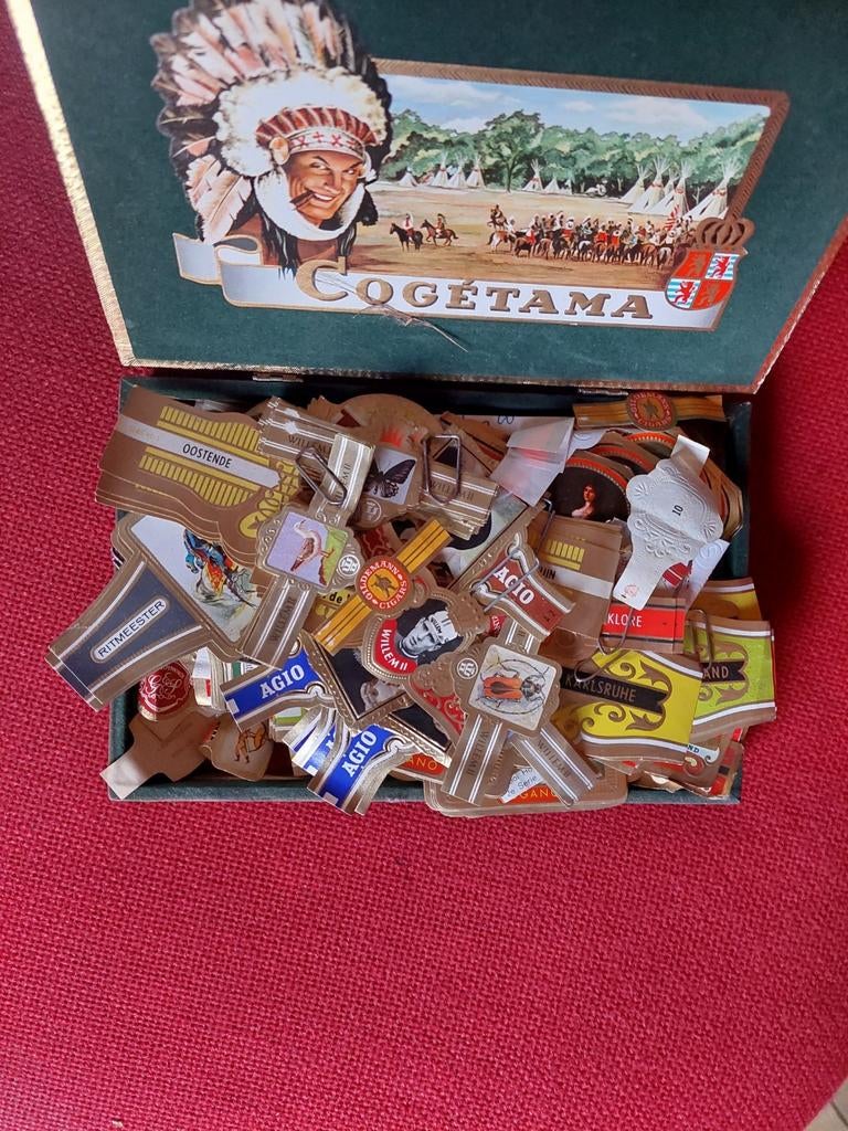 Lot bague de cigares, Enlèvement ou Envoi, Comme neuf, Bagues de cigare