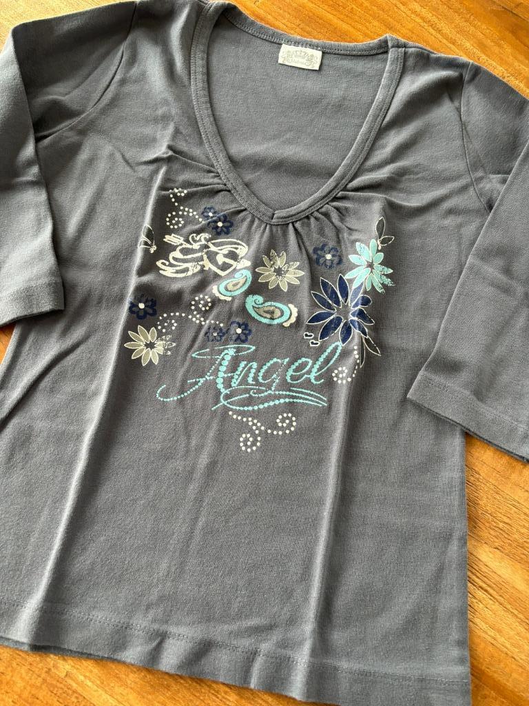 Pull Madonna taille M, Taille 38/40 (M), Gris, Enlèvement ou Envoi, Porté