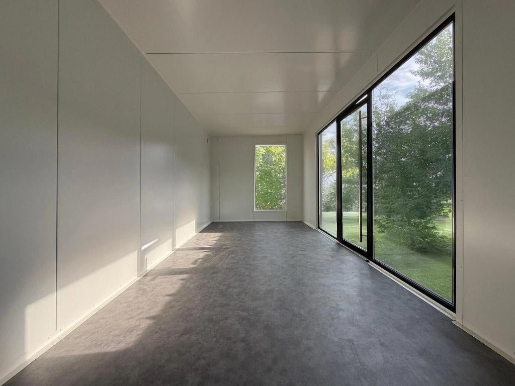 Modern paviljoen van 7  3 m inclusief LED voor buiten