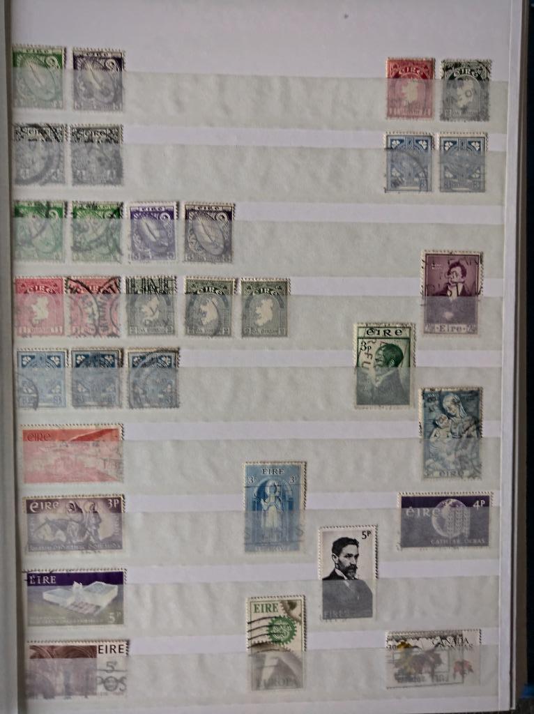 POSTZEGELS IERLAND TE KOOP AFGEPRIJSD, Postzegels en Munten, Postzegels | Europa | België, Met stempel, Ophalen of Verzenden, Gestempeld
