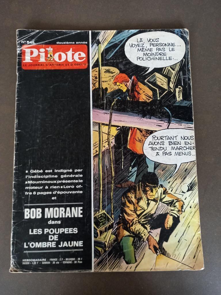 Magazine hebdomadaire Pilote, Enlèvement, 1960 à 1980, Journal ou Magazine