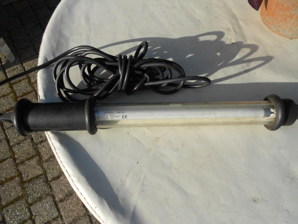 Lampe de transport en caoutchouc étanche aux éclaboussures, Enlèvement, Utilisé