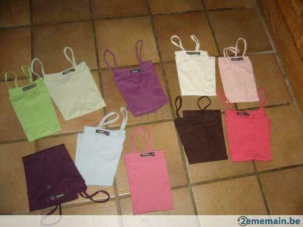 mexx lot tshirt fines bretelles 13x, soit 2.69 pièce !!!!, Enlèvement