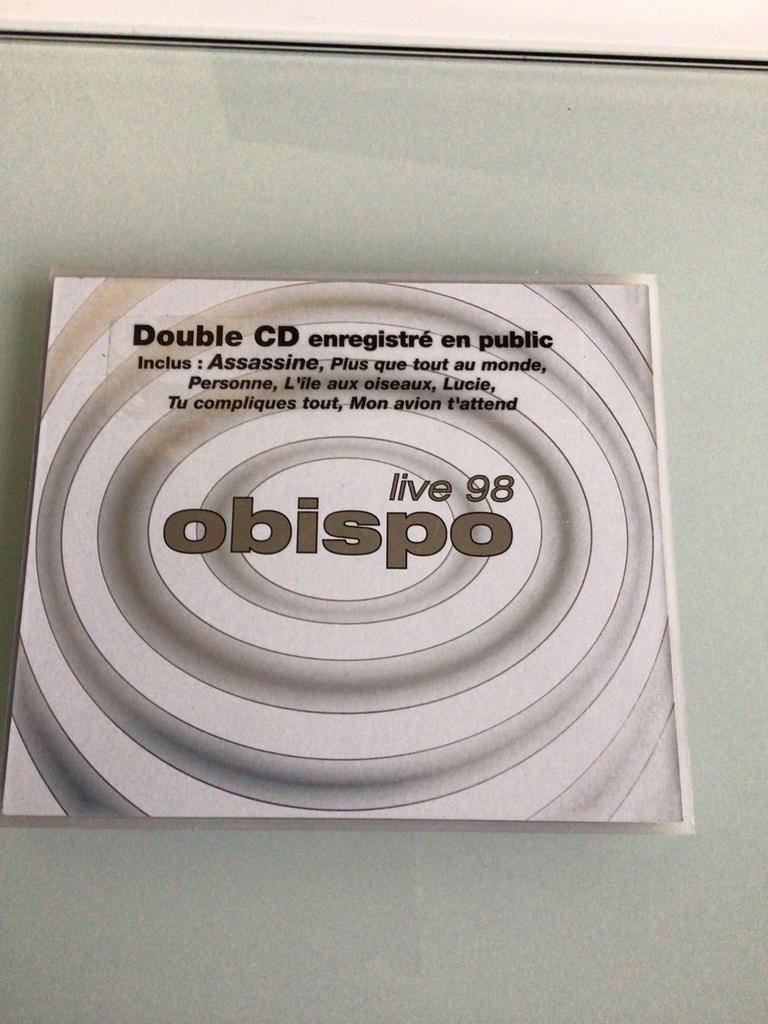 Pascal Obispo live 98 2 CD, Enlèvement ou Envoi