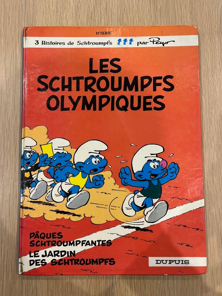 3 Histoires de Schtroumpfs - Les Schtroumpfs olympiques, Une BD, Enlèvement ou Envoi, Utilisé