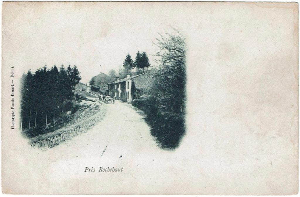Oude postkaart "Près Rochehaut", Verzenden, Voor 1920, Ongelopen, Luxemburg