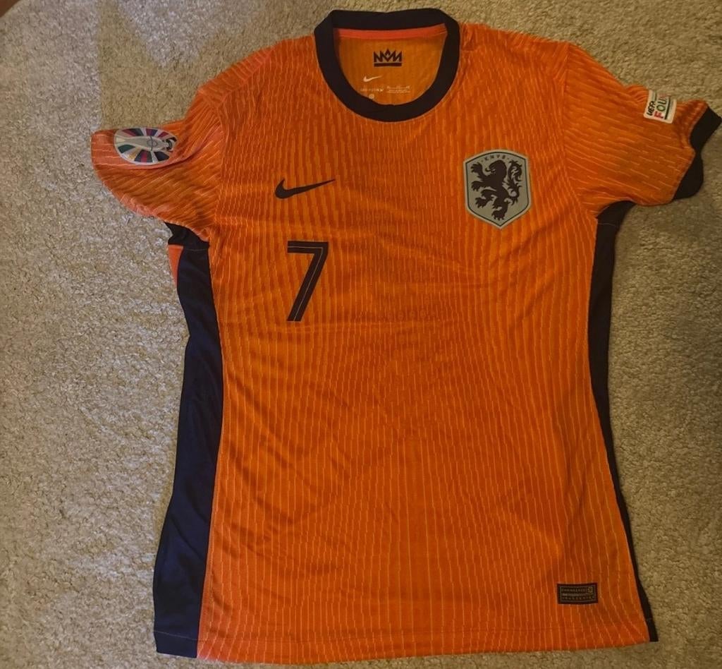 Nederlands elftal Xavi Simons Thuisshirt Orgineel Nieuw 2026, Verzenden