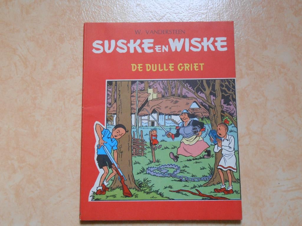 Suske en wiske 66 De dulle griet 1966 1 ste druk. TG, Willy Vandersteen, Eén stripboek, Ophalen of Verzenden, Zo goed als nieuw