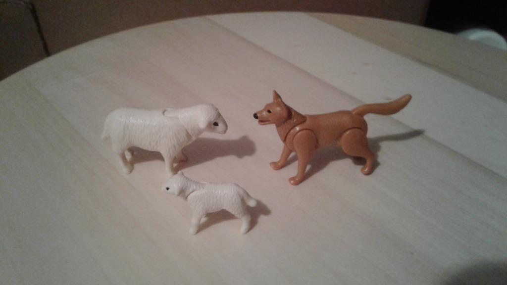 Playmobil schapen en honden, Kinderen en Baby's, Speelgoed | Playmobil, Ophalen of Verzenden, Zo goed als nieuw