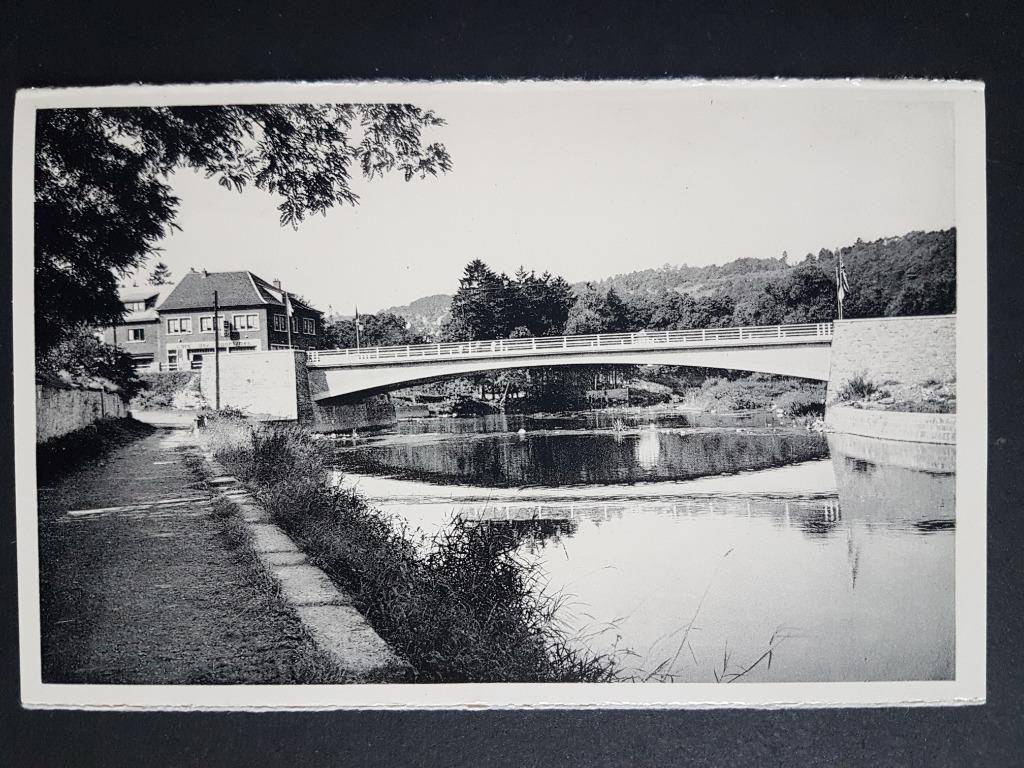 Carte postale Barvaux s/Ourthe La Batte et le Pont, Collections, Enlèvement ou Envoi, 1940 à 1960, Affranchie, Luxembourg