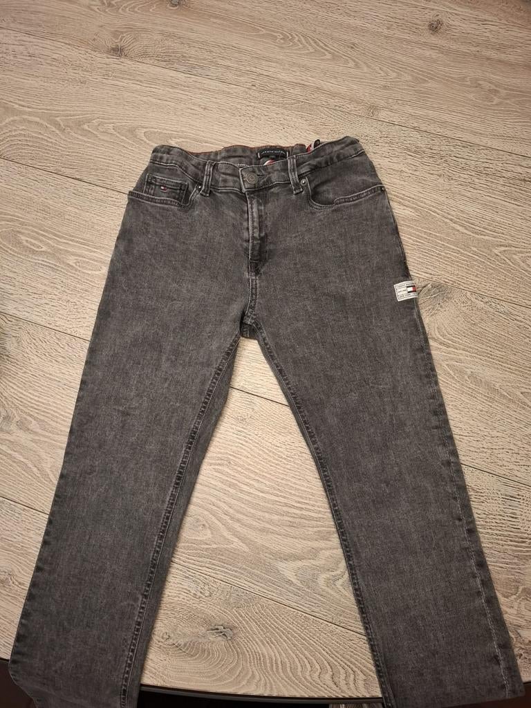 TH jeans, Kleding | Heren, Broeken en Pantalons, Ophalen of Verzenden, Zo goed als nieuw, Zwart, Tommy hilfiger