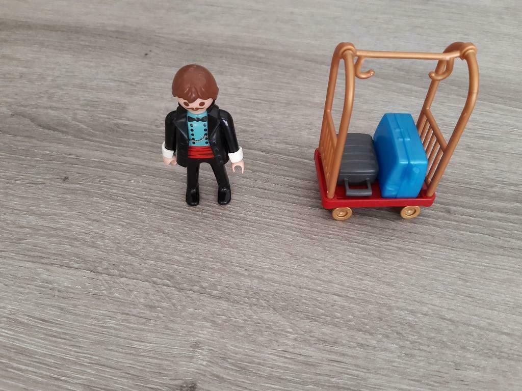 Bagagiste d'hôtel - Playmobil ( à venir chercher), Enlèvement, Utilisé, Ensemble complet