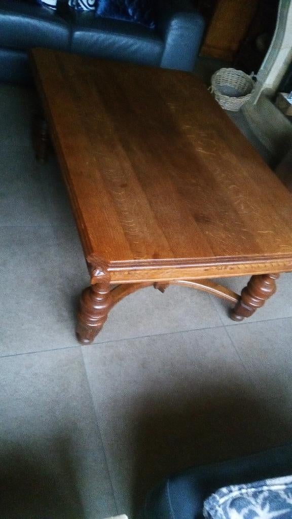 Mechels  oude salontafel  eiken, Enlèvement