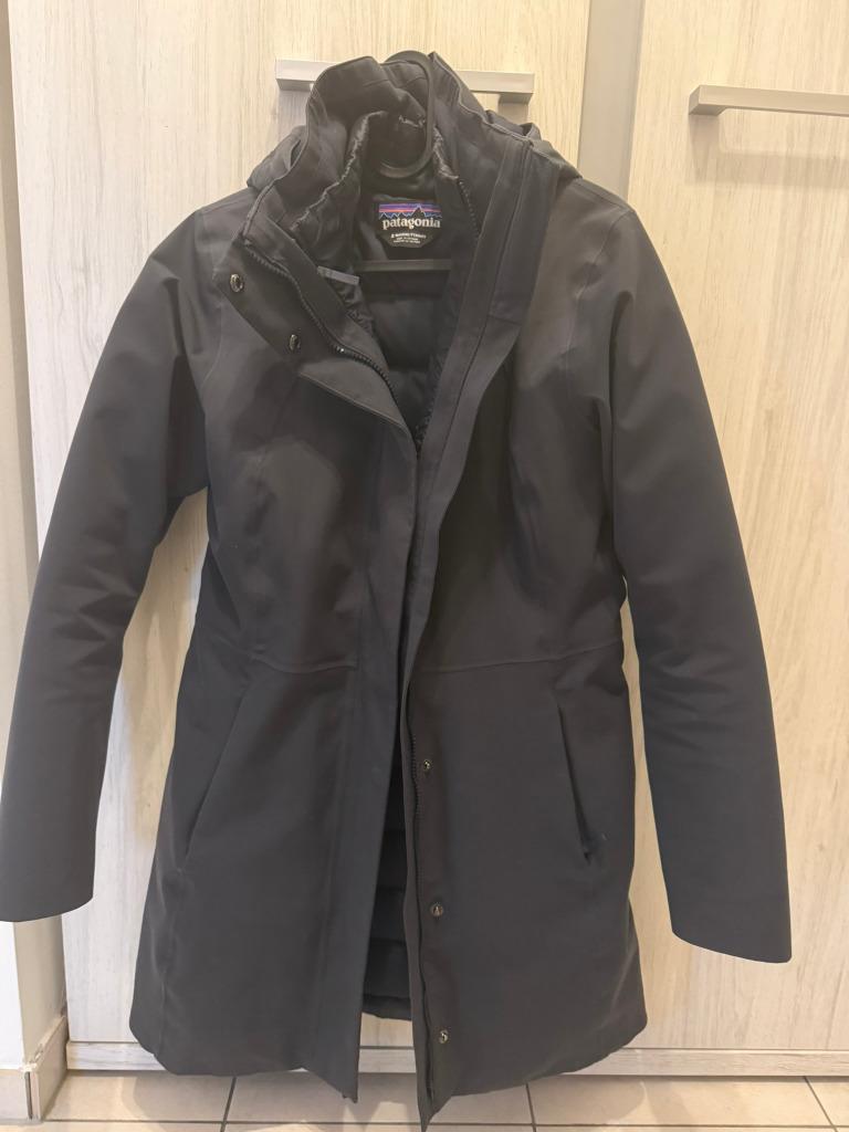 Patagonia Three In-1 Parka - damesmaat S in Smolder Blue, Blauw, Ophalen of Verzenden, Zo goed als nieuw, Patagonia