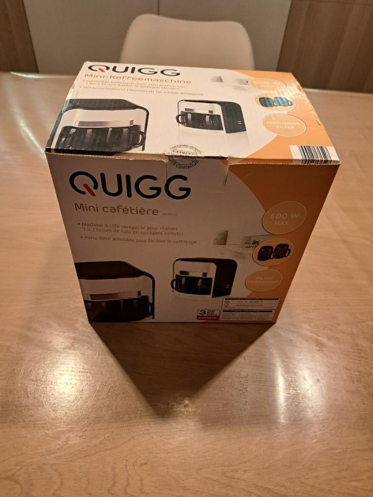 Mini cafétière, 2 à 4 tasses, Enlèvement, Neuf, Café moulu