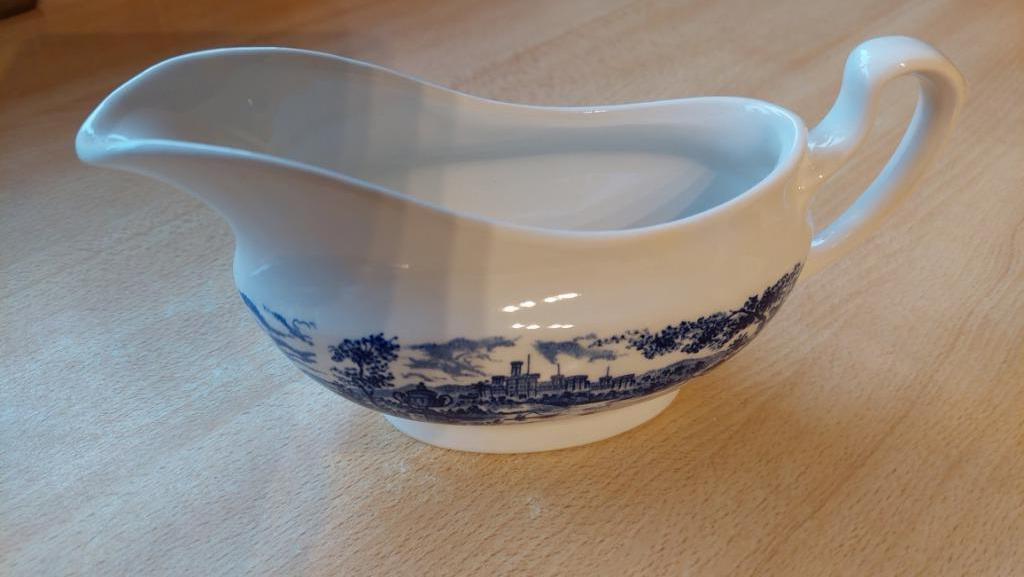 Sauspan in Delftsblauw, Antiek en Kunst, Ophalen