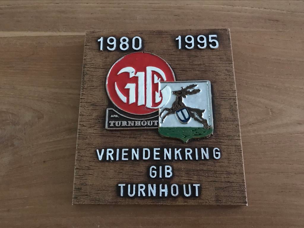 Oude “ tegel “ vriendenkring GIB Turnhout, Antiek en Kunst, Ophalen of Verzenden
