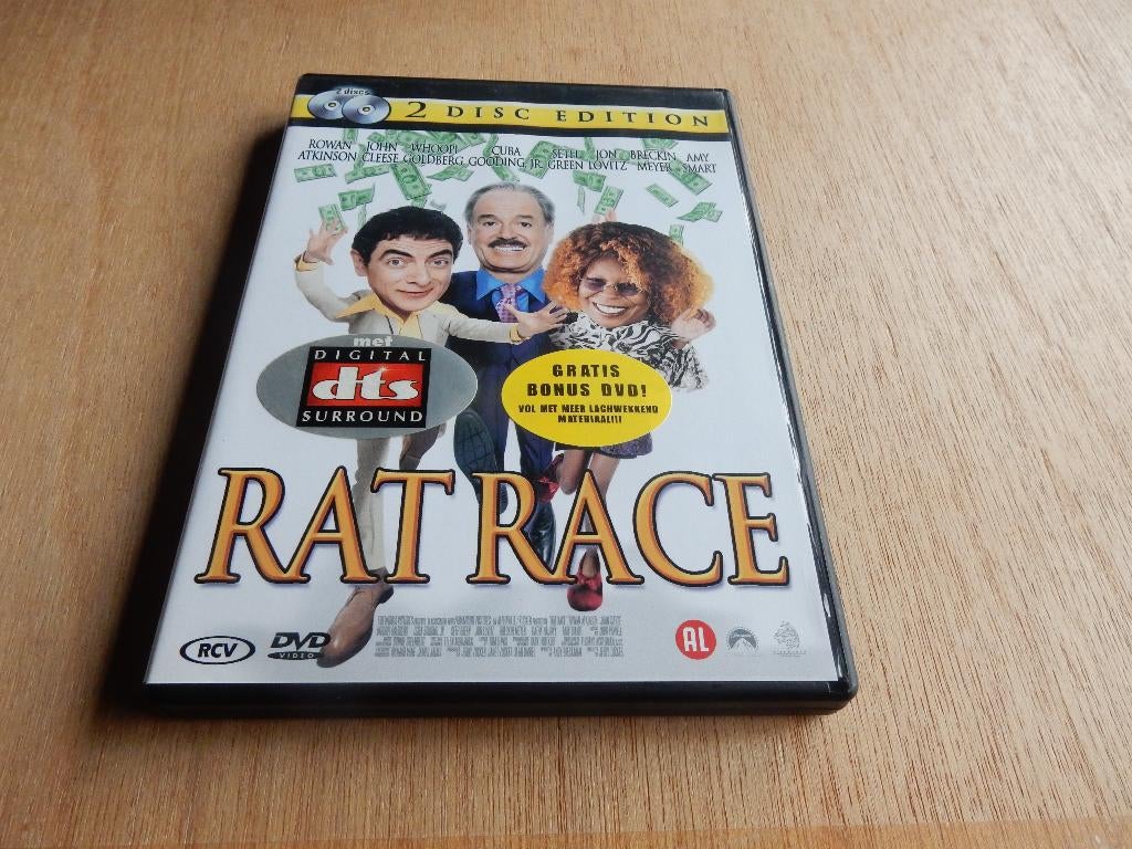 nr.1302- Dvd: rat race - komedie, Alle leeftijden, Ophalen of Verzenden, Actiekomedie
