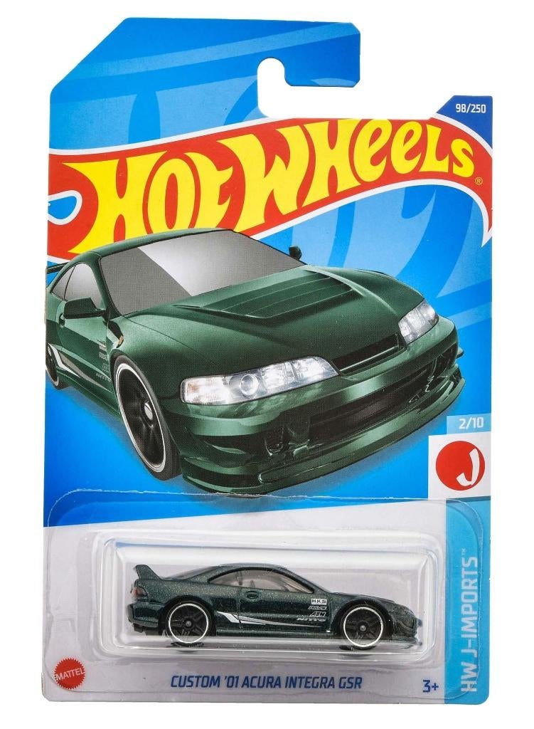 Hot Wheels - HW J-Imports - Custom '01 Acura Integra GSR, Hobby en Vrije tijd, Modelauto's | Overige schalen, Nieuw, Auto, Ophalen of Verzenden