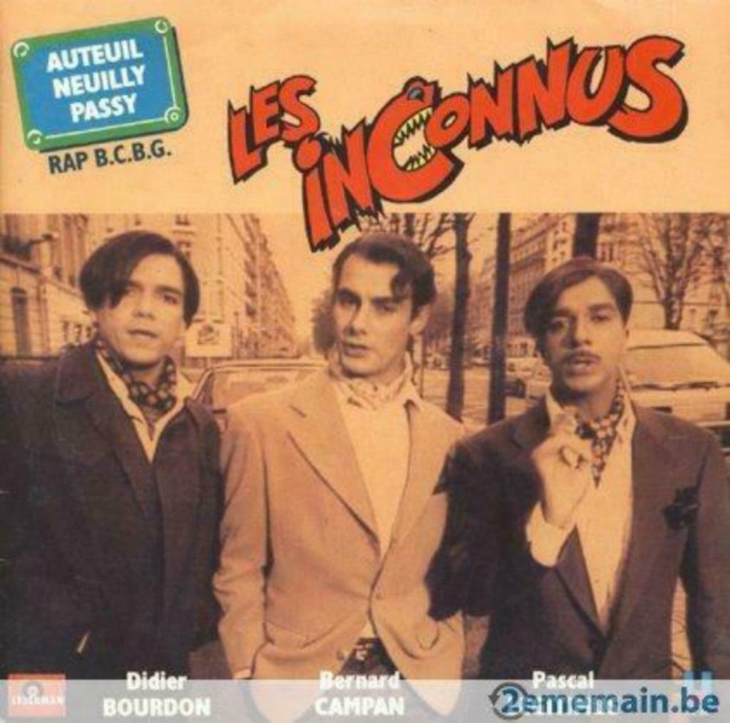 Les Inconnus ‎– Auteuil Neuilly Passy / C'Est Ton Destin, Ophalen of Verzenden, Overige formaten