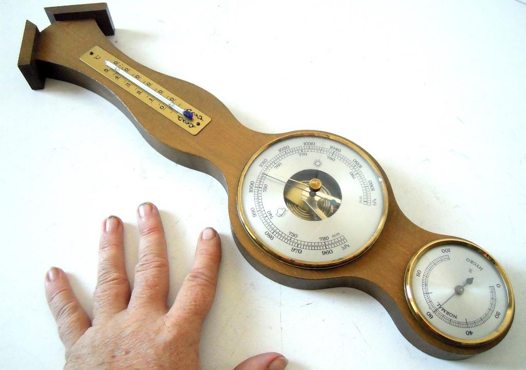 KOOPJE !!! - Vintage barometer, Antiek en Kunst, Ophalen of Verzenden