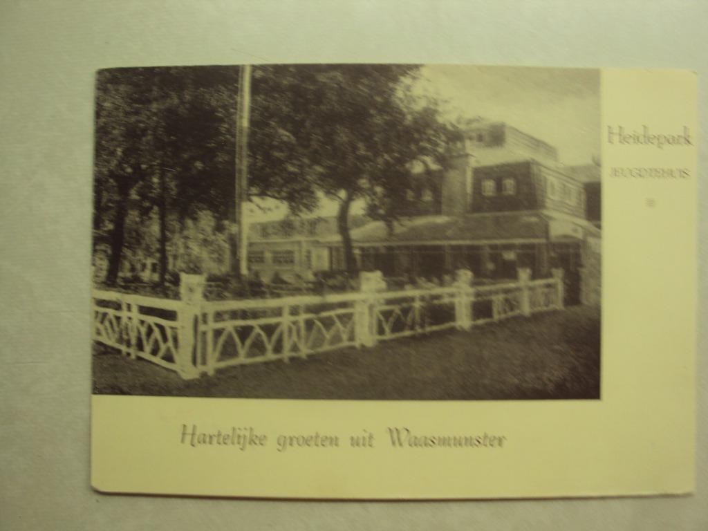 46529 - WAASMUNSTER - HEIDEPARK - JEUGDTEHUIS, Verzenden