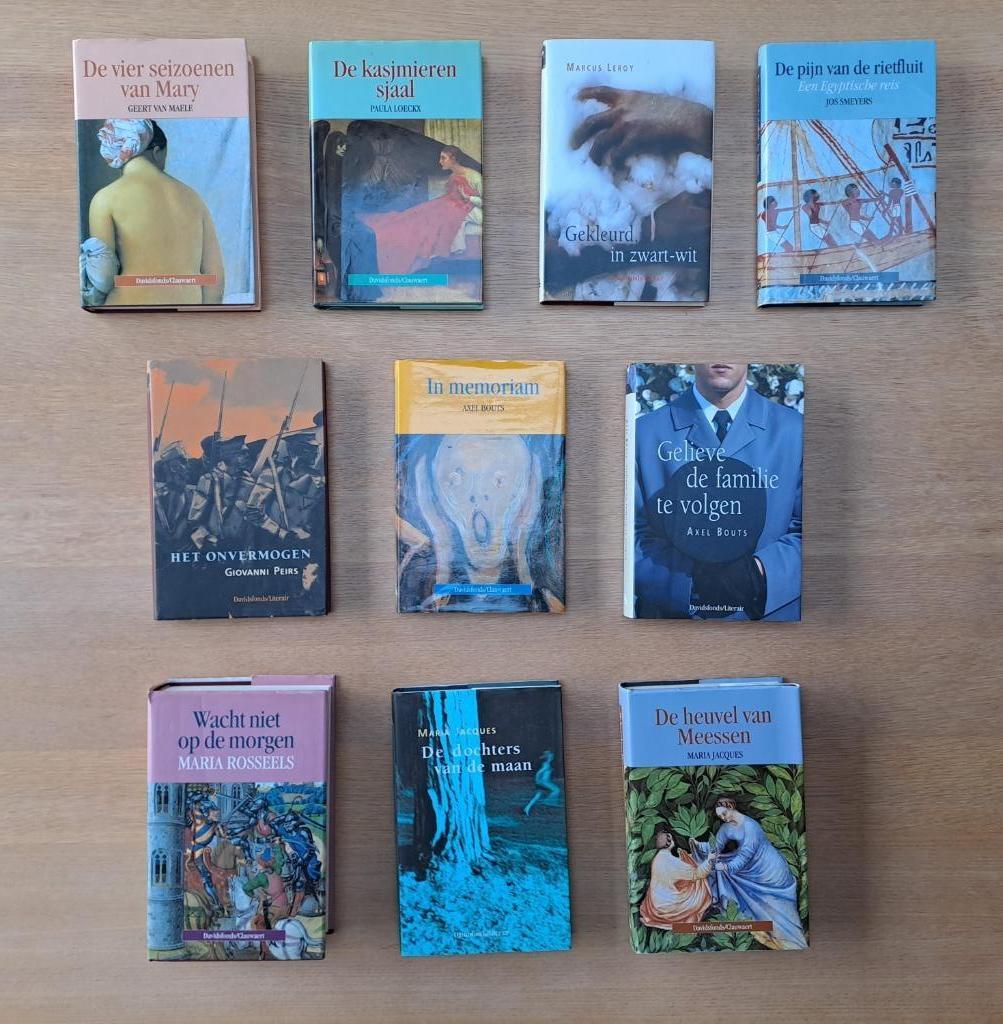 Lot van 10 boeken Davidsfonds (1995 - 2003), Boeken, Ophalen, Zo goed als nieuw, België