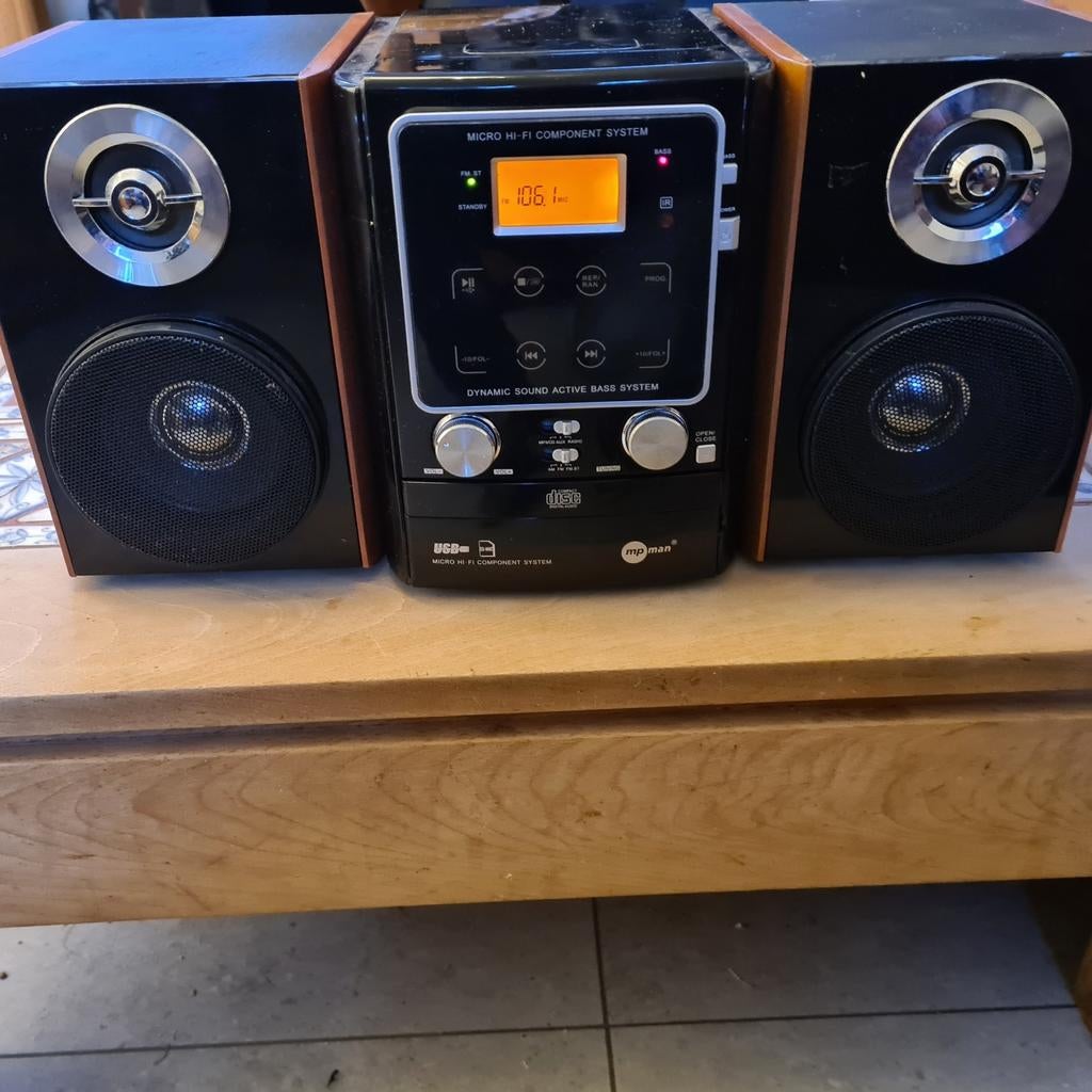 Hifi Stereo met boxen, Ophalen of Verzenden, Zo goed als nieuw