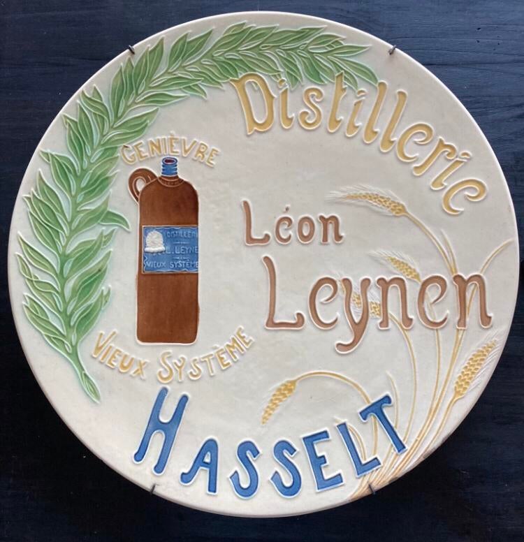 Hasselte keramiek Léon Leynen jenever genever hasselt, Ophalen, Nieuw