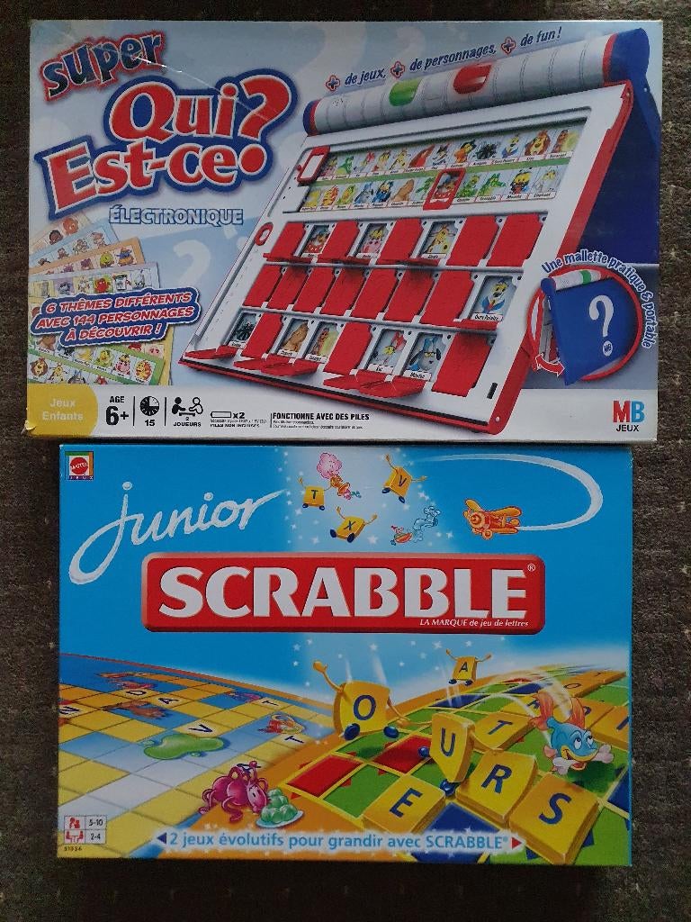 Lot jeux de société et puzzles, Trois ou quatre joueurs, Enlèvement, Utilisé, Autre