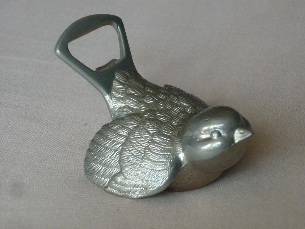 Flessenopener + Schroefdop 'Vogel' BMF, Enlèvement ou Envoi