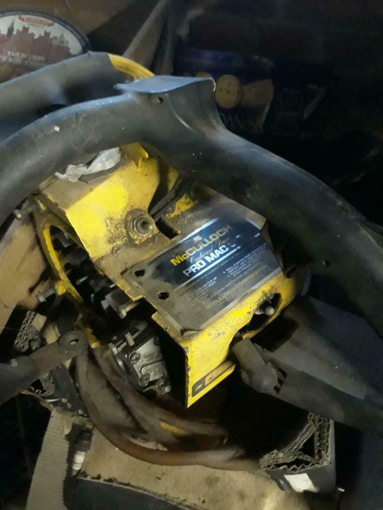 Macculog motorblok 4o cc voor  onderdelen en een partner, Ophalen of Verzenden, Zo goed als nieuw