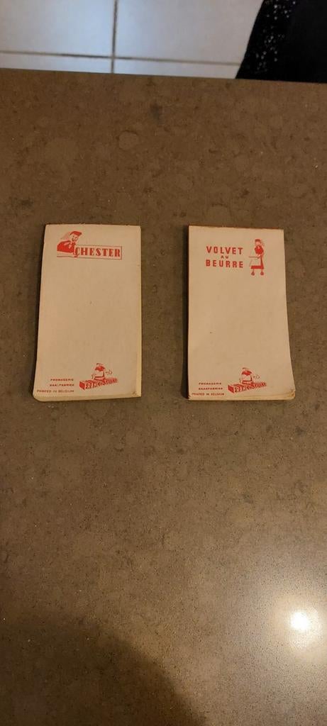2 magnifiques carnets de notes anciens de Franco Suisse, Enlèvement ou Envoi, Comme neuf, Ustensile