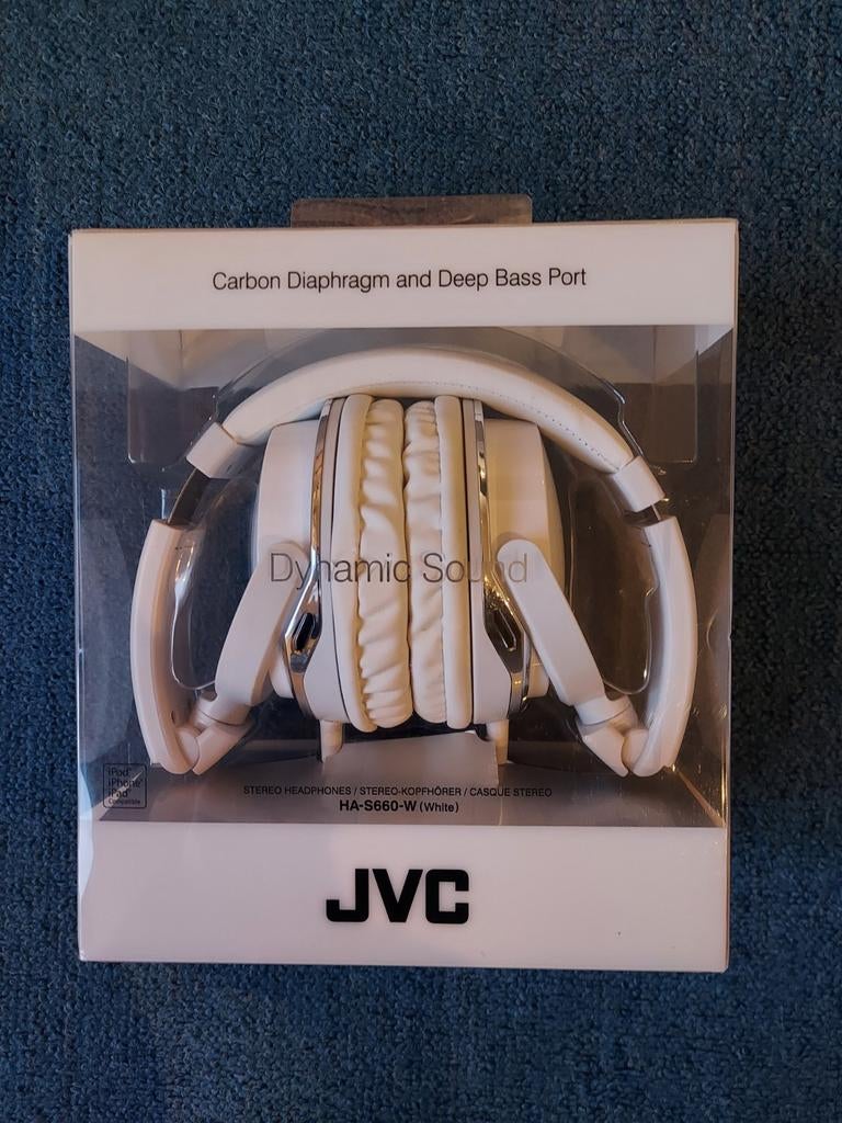 Stereo headphones Ha- S66O- W  voor ipod- iPhone  ipad nieuw, Ophalen